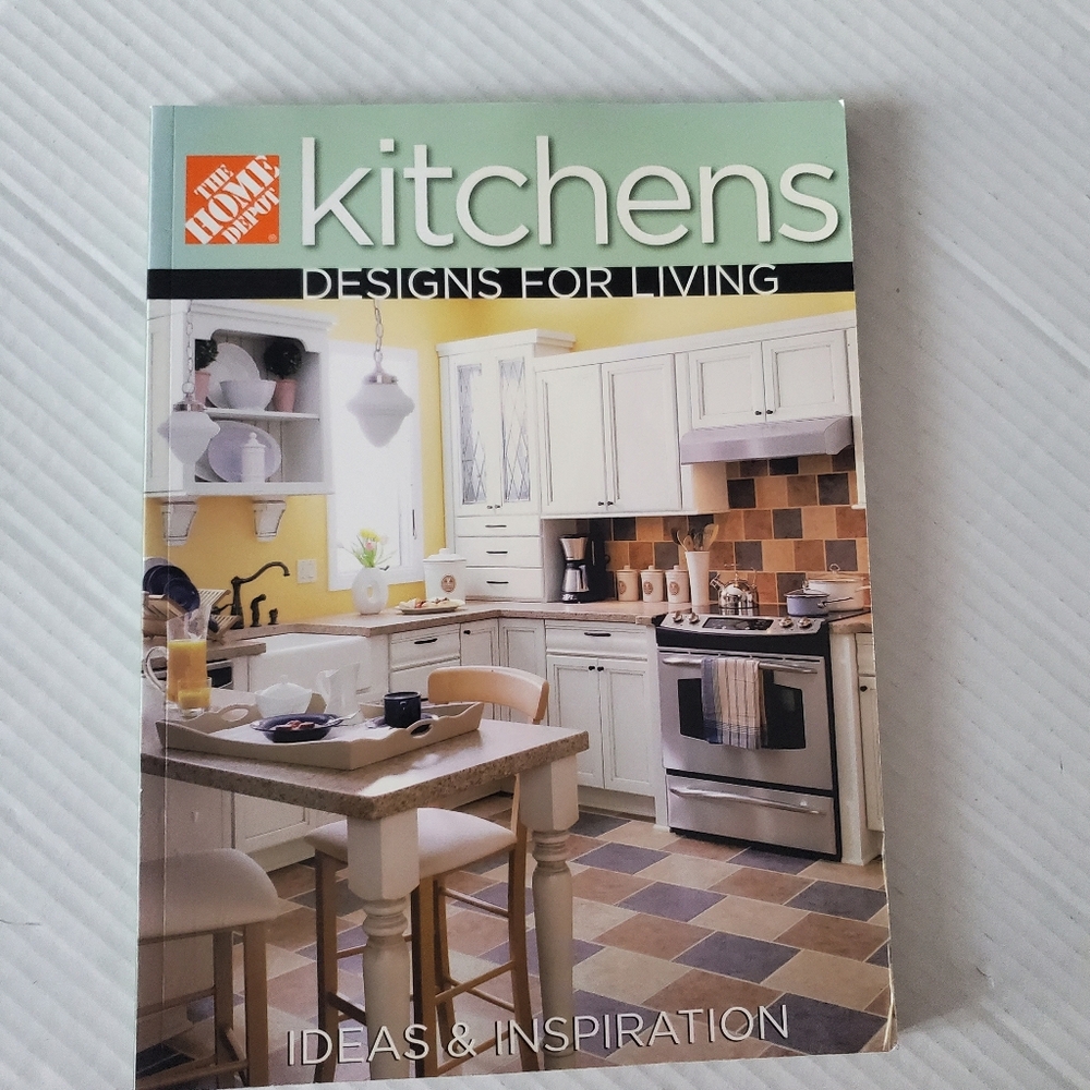 Kitchens Designs for Living - Paperback By The Home Depot - GOOD